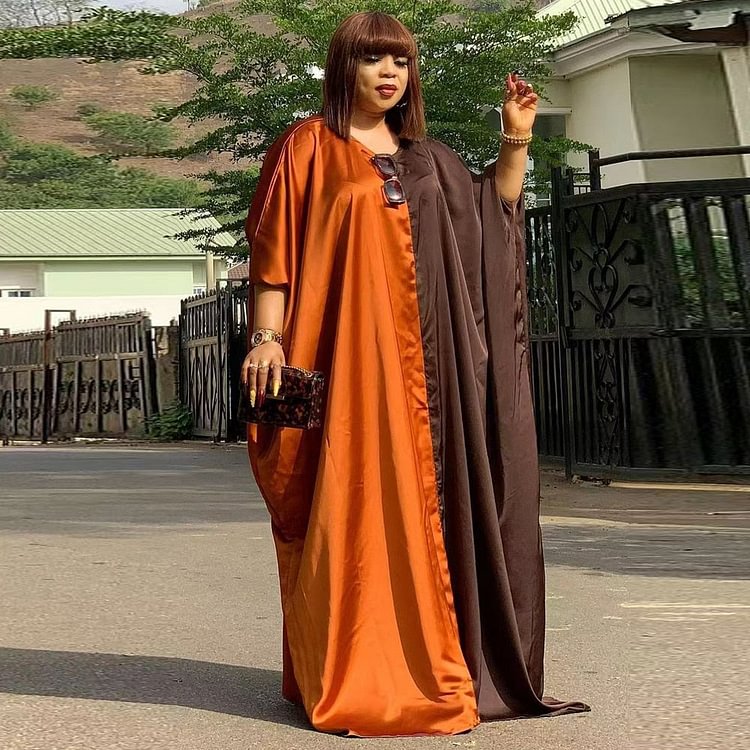 African Americans fashion QFY African Clothes For Women Traditional Dresses Ankara Dashiki Plus Size Boubou Moroccan Turkish Kaftan Robe Africaine Femme Ankara Style QueenFunky