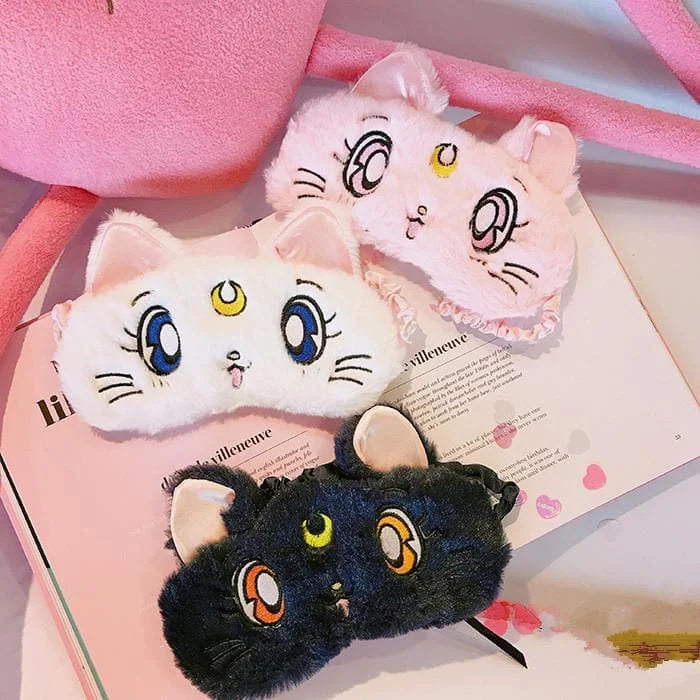 White/Pink/Navy Sailor Moon Sleep Masks SP179880