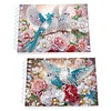 2 Pack Dove Bluebird DIY Diamond Art Spiral Notebook Kit 80 Pages No Lines