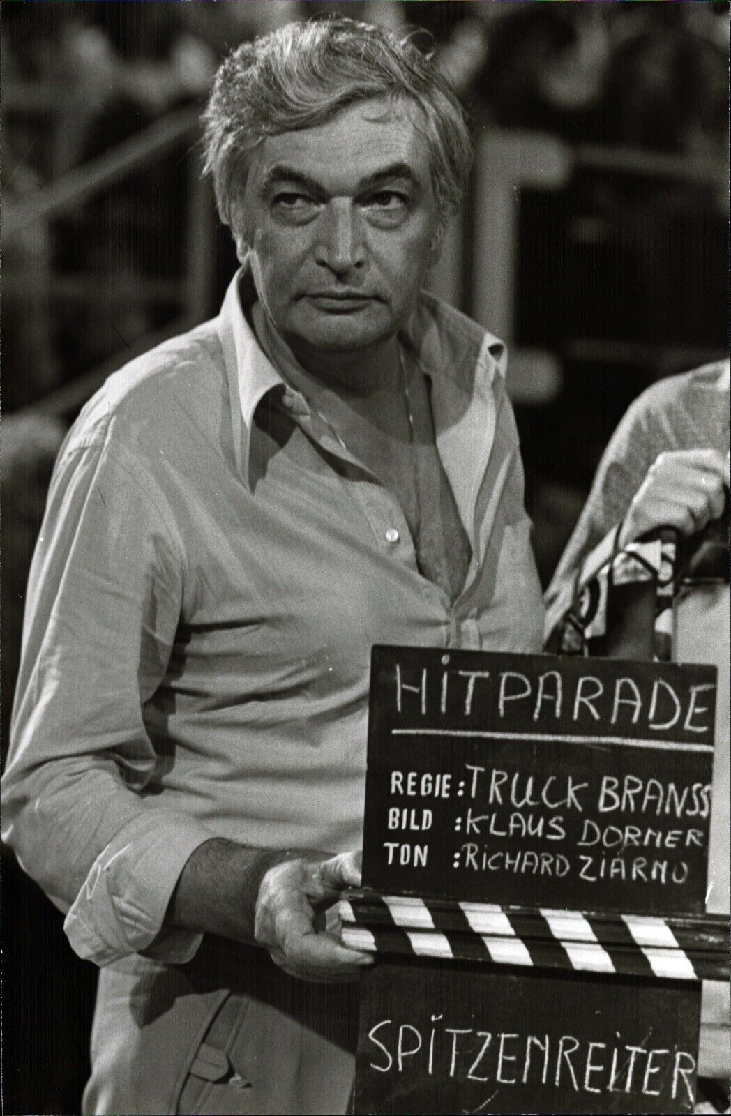 Truck Branss - Hit Parade - Director - Vintage Press Photo Poster painting Unfried (U-8859