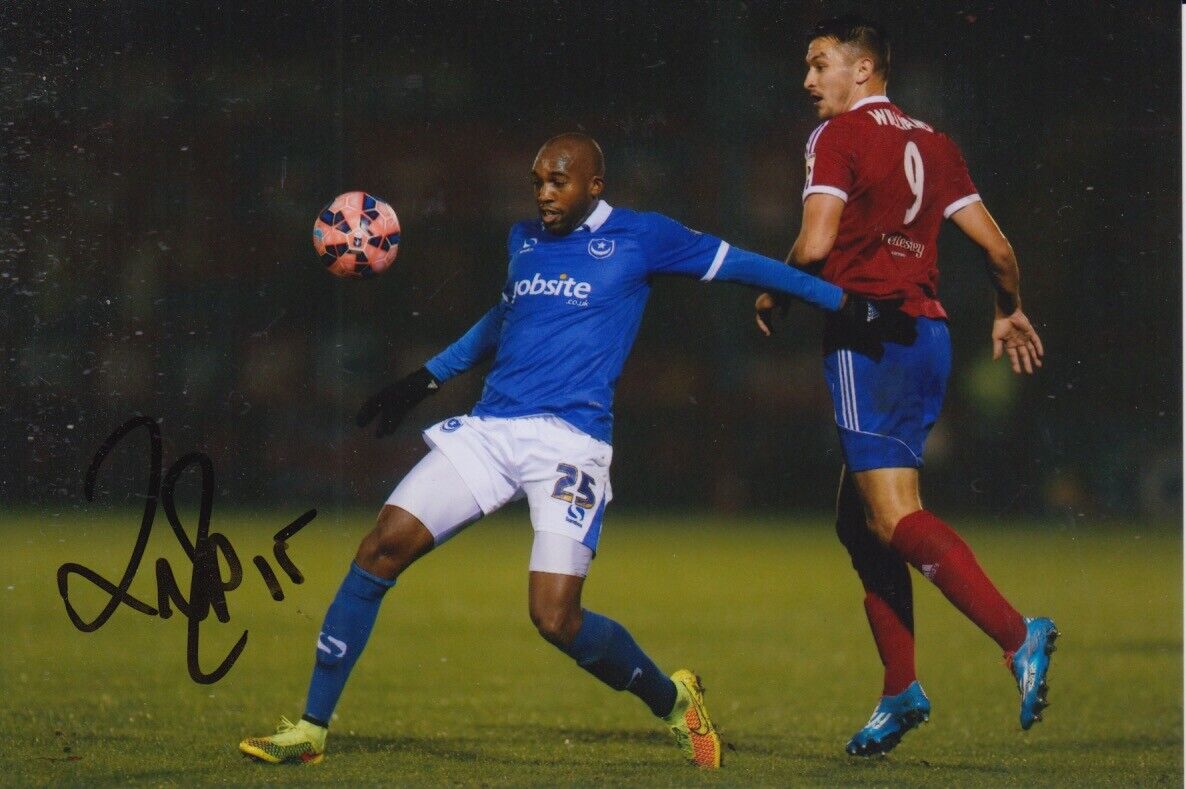 NIGEL ATANGANA HAND SIGNED 6X4 Photo Poster painting - FOOTBALL AUTOGRAPH - PORTSMOUTH 1.