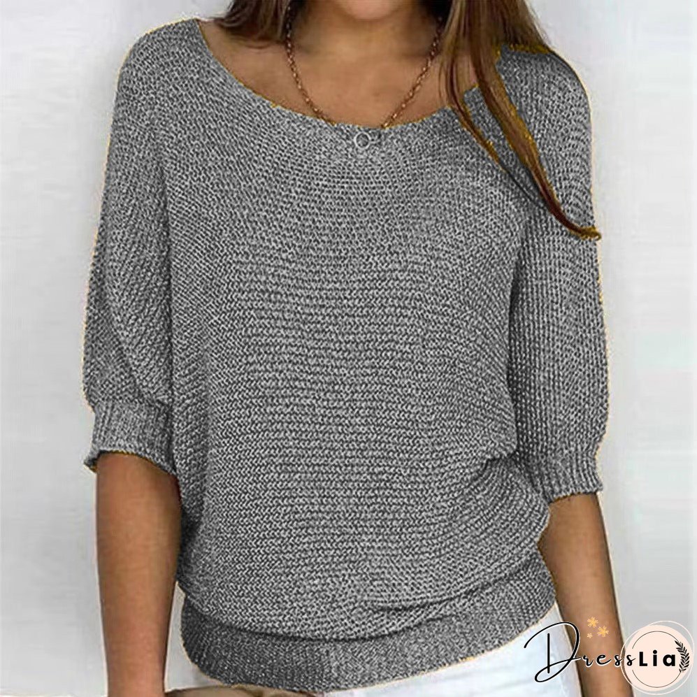 Relaxed and Timeless winter Pullover