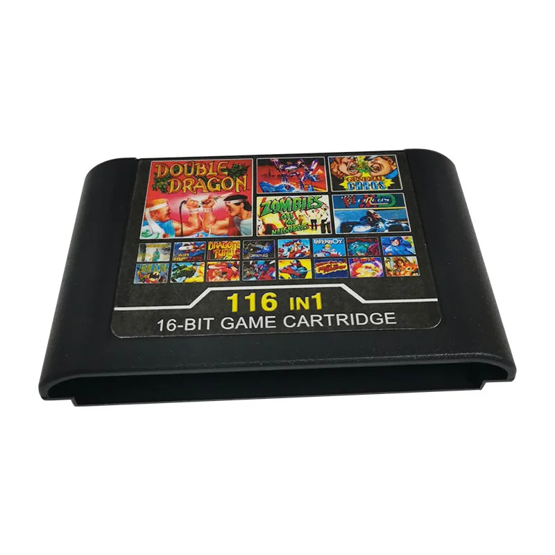 16 Bit Game Cartridge - 116 IN 1 Classic Collection Genesis/MEGA DRIVE Remix Mulit Cart - Region Free