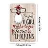 Chicken - Vintage Metal Signs(12*16Inch) - Chicken