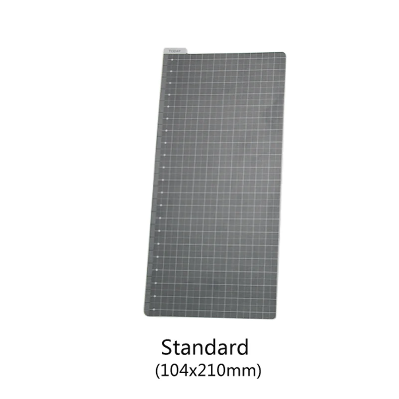 Weeks Travelers Notebook A5 A6 Writing Mat Pad PVC Grid Sewing Cutting Mats Ruler Board Drawing Clipboard Measuring Supplies