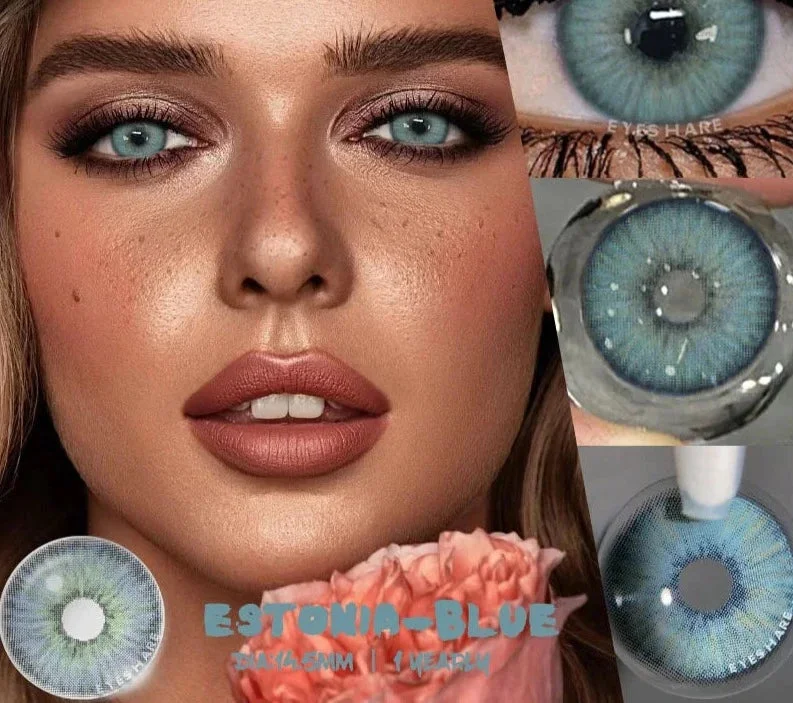 Sdrawing 1pair Colored Contact Lenses for Eyes Natural Look Gray Eye Lenses Brown Contact Blue Lenses Fast Delivery Green Lenses