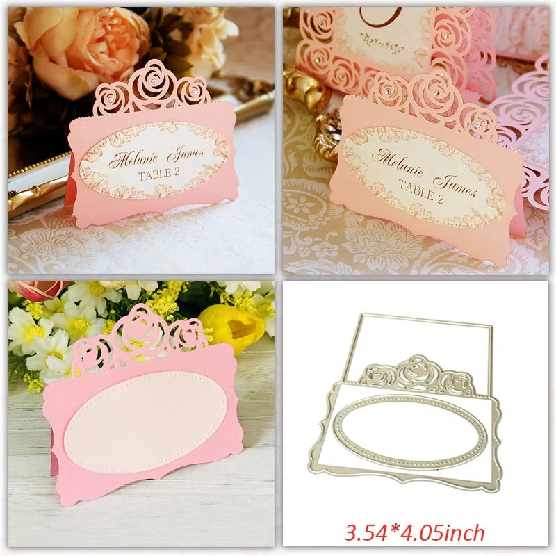 Wedding Invitation Dies Scrapbooking Metal Cutting Dies New 2019 Valentine's Day Decoration Craft Dies Cut for Card Making