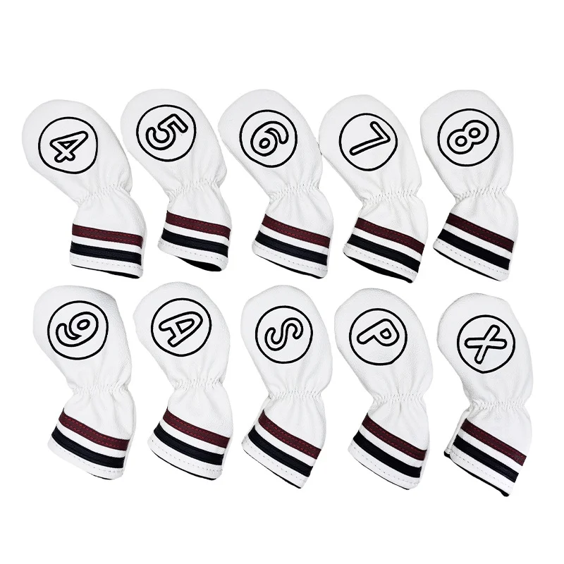 Synthetic Leather Golf Iron Headcover