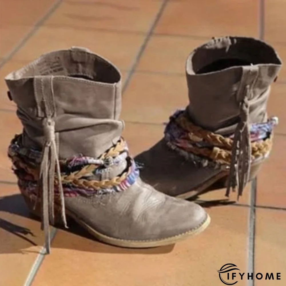 Daily Leather Winter Boots | IFYHOME