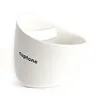 Innovative Tilted Tea Cup With Integrated Filter