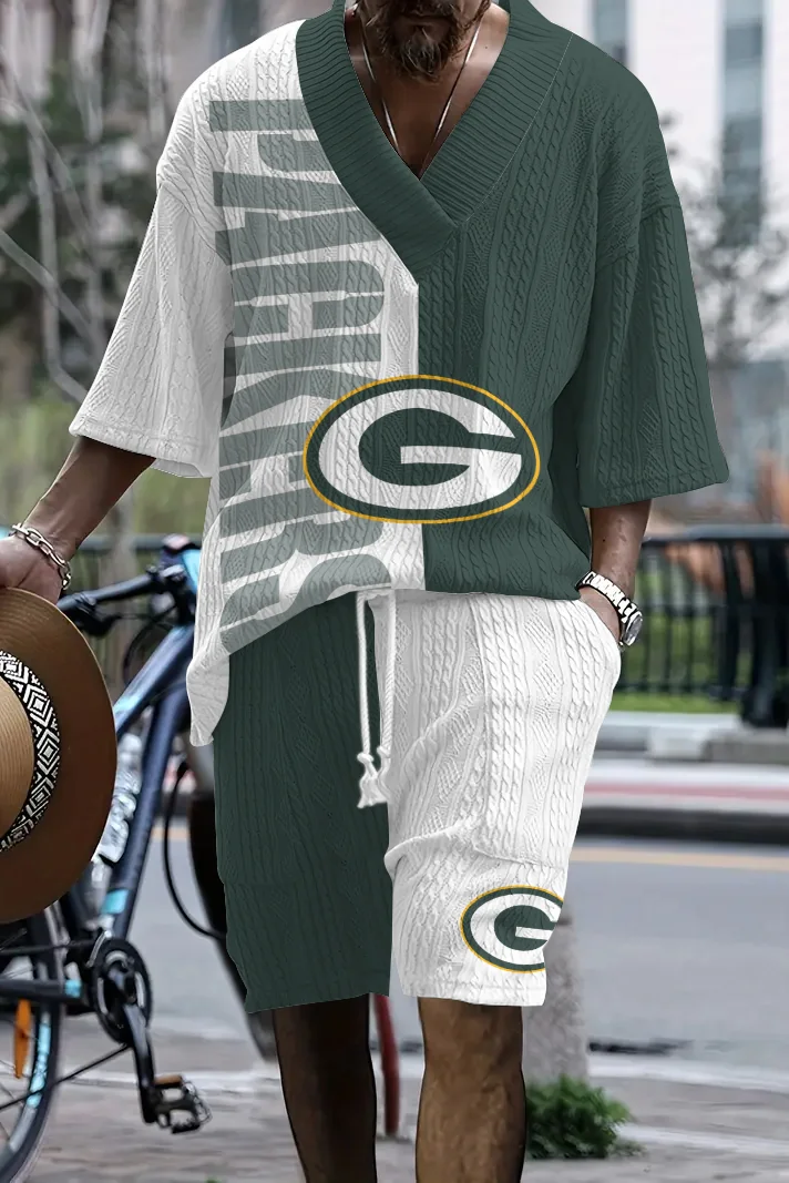 Green Bay Packers Limited Edition Top And Shorts Two-Piece Suits
