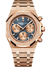 Rose Gold 904L Steel Blue Dial - Automatic - 41mm