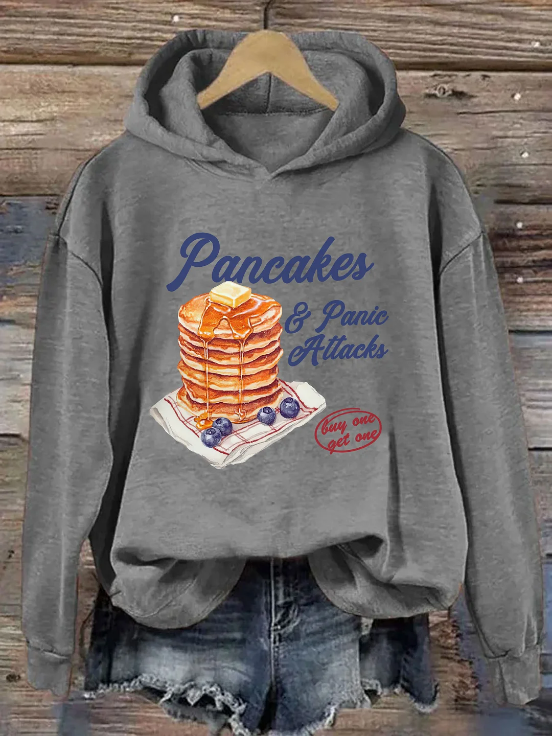 Pancakes And Panic Attacks Hoodie