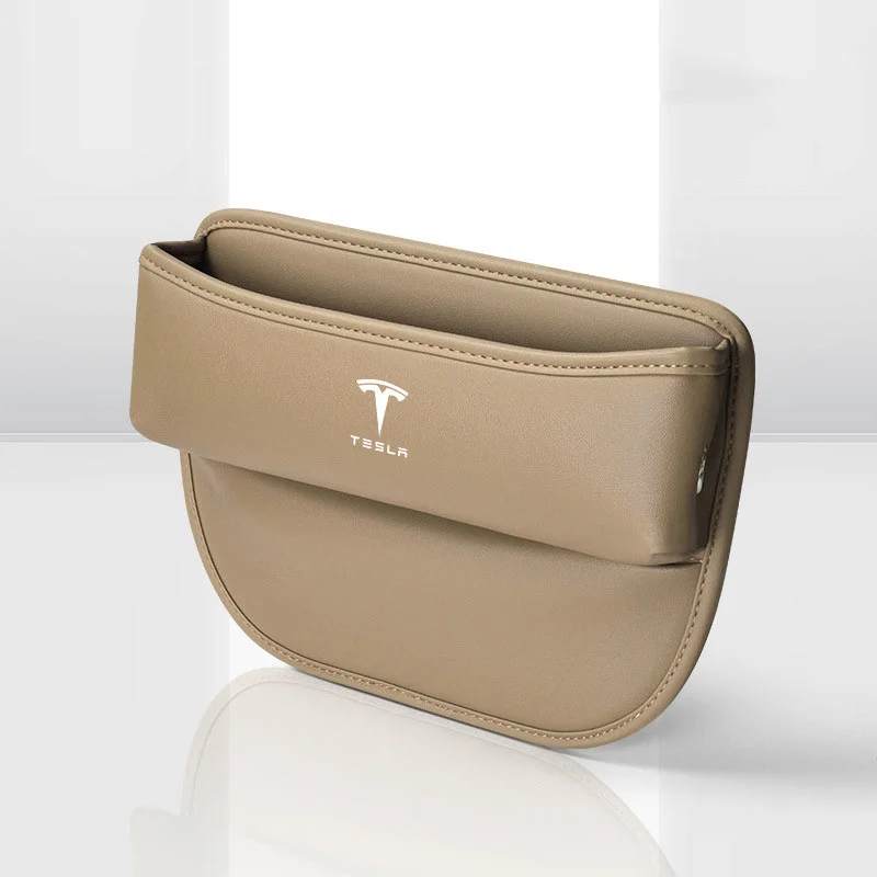 🔥Hot Sale🔥 Exclusive Logo Leather  Car Seat Storage Box