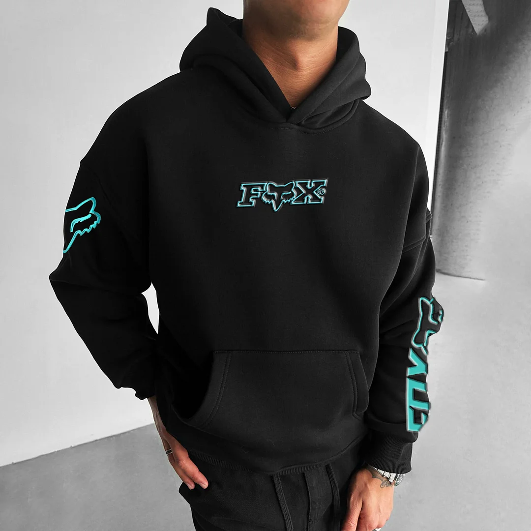 Stylish Racing Oversized Hoodie