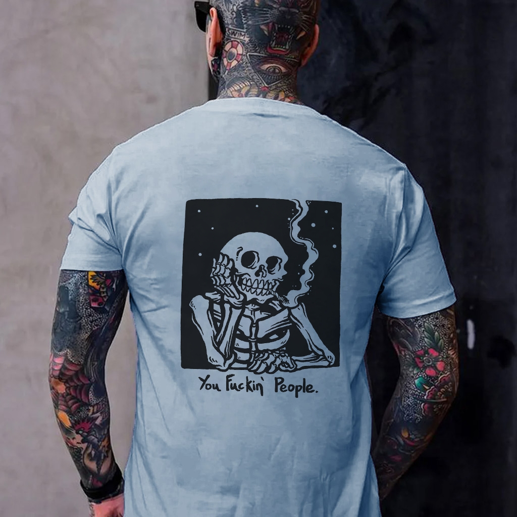 YOUR FXXKING PEOPLE Graphic Print T-shirt