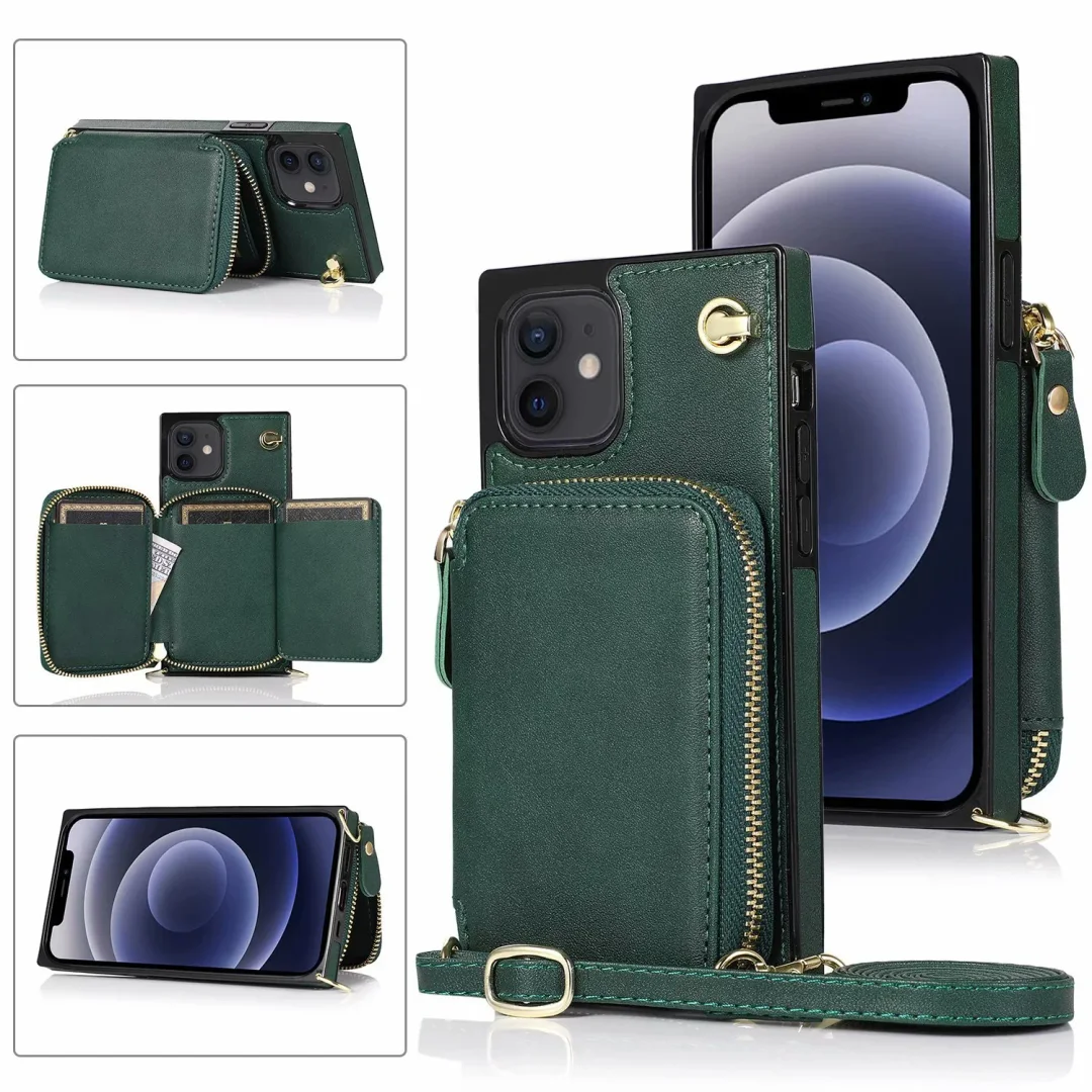 For iPhone 13/14 Zipper bag Phone Case