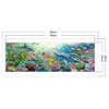 (Counted/Stamped)(Big Size) 11CT Underwater World - Cross Stitch 90*30cm/35.43*11.81in