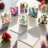 6pcs Diamond Painting My Dearest Mother Greeting Card with Envelope for Family Friends Holiday Gift Congratulations