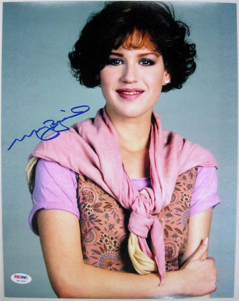 MOLLY RINGWALD Signed 11x14 The Breakfast Club Photo Poster painting PSA ITP COA Autograph (D)