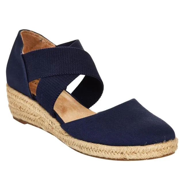 2021 Summer Women Sandals Leather Peep Toe Buckle Wedge Sandals for Women Casual Comfortable Platform Females Mid Heel Sandals