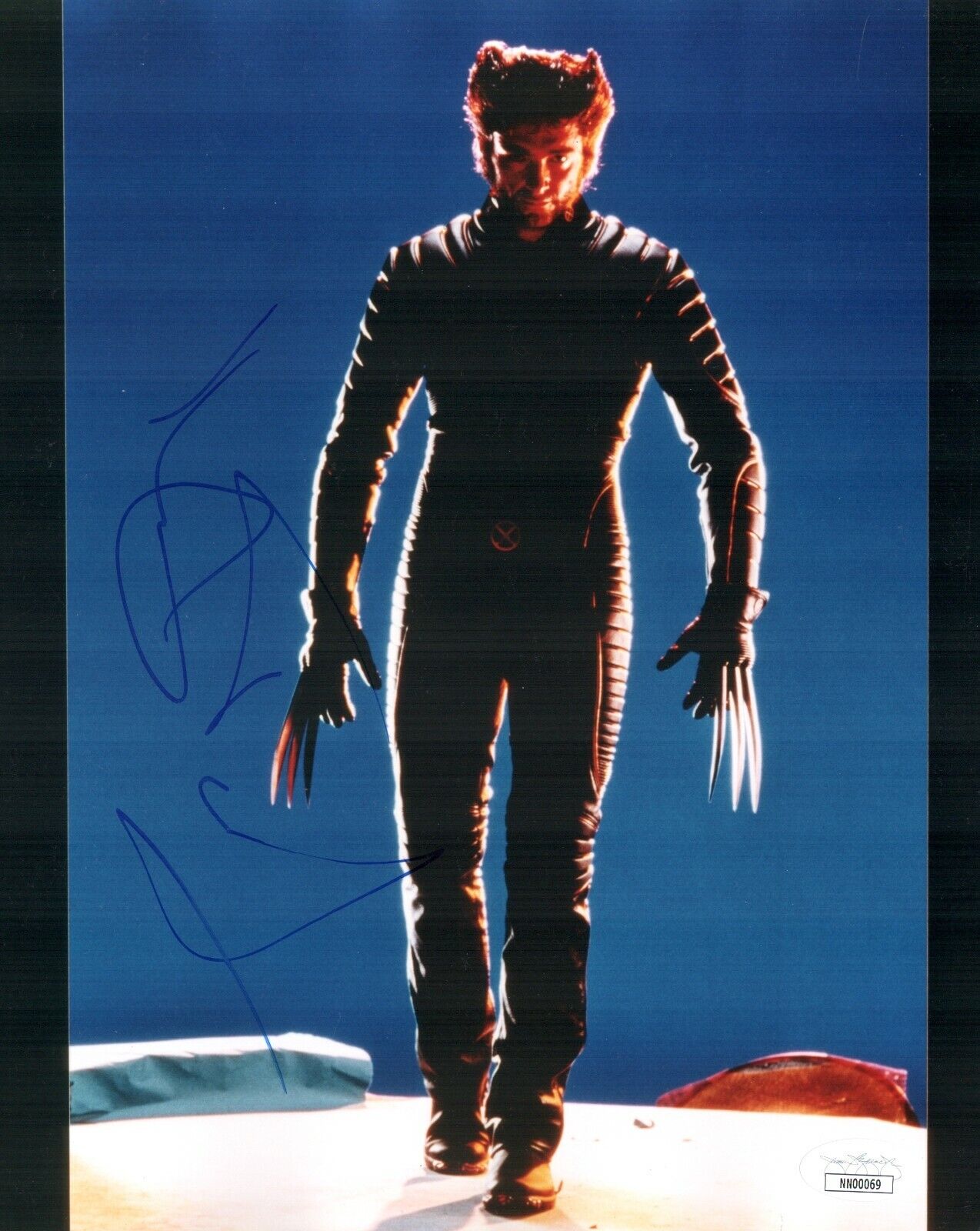 HUGH JACKMAN Signed X-MEN WOLVERINE 8x10 Photo Poster painting !Full Name Autograph! JSA COA