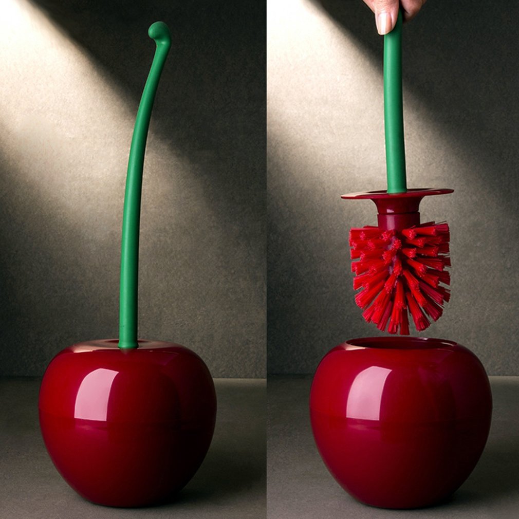 Lovely Cherry Toilet Brush