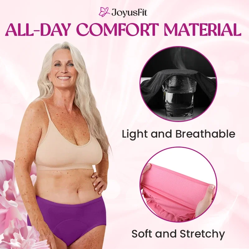 JoyusFit - High Waist Leakproof Comfort Panties