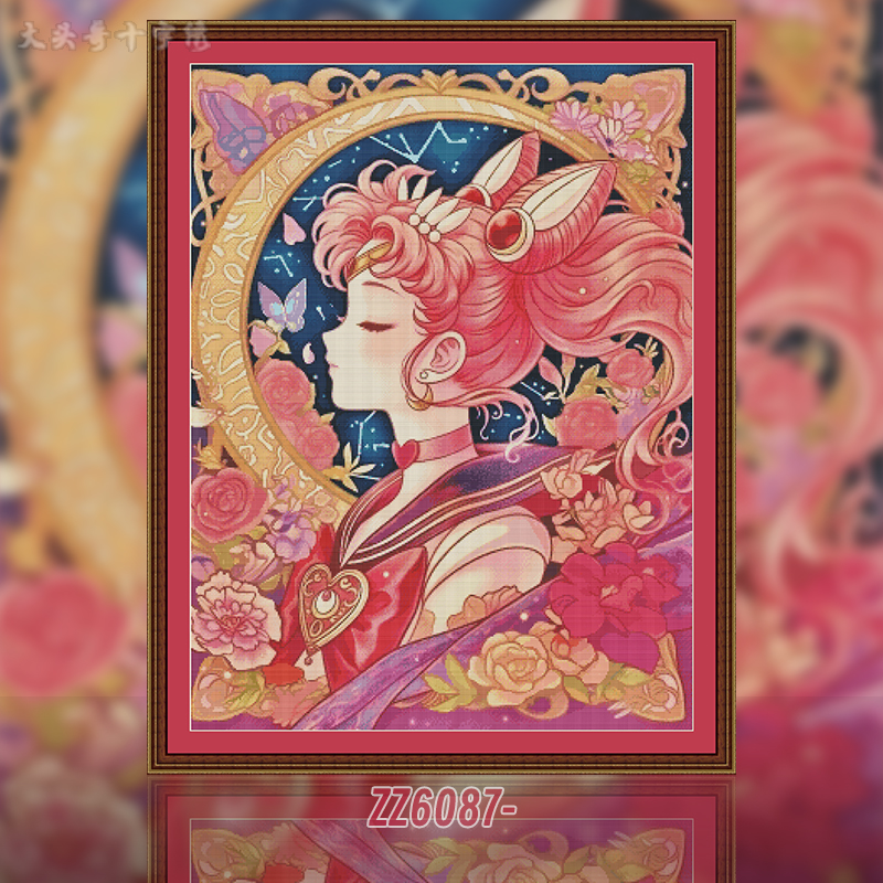 [Authorized by the artist] [ZZ6087-Tarot Card Little Rabbit]  Painting Fairy Cross Stitch