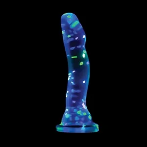 Blush Night Glow-in-the-dark Confetti Dildo