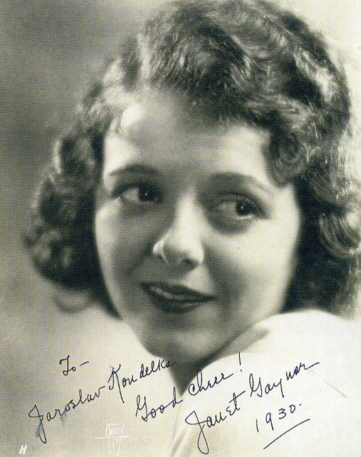 JANET GAYNOR Signed Photo Poster paintinggraph - Stage & Screen Film Actress - preprint