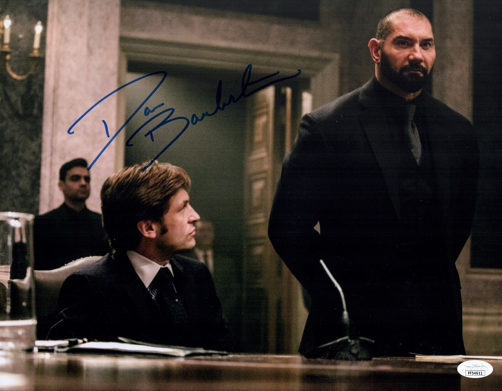 DAVE BAUTISTA Signed SPECTRE 11x14 Photo Poster painting In Person Autograph JSA COA