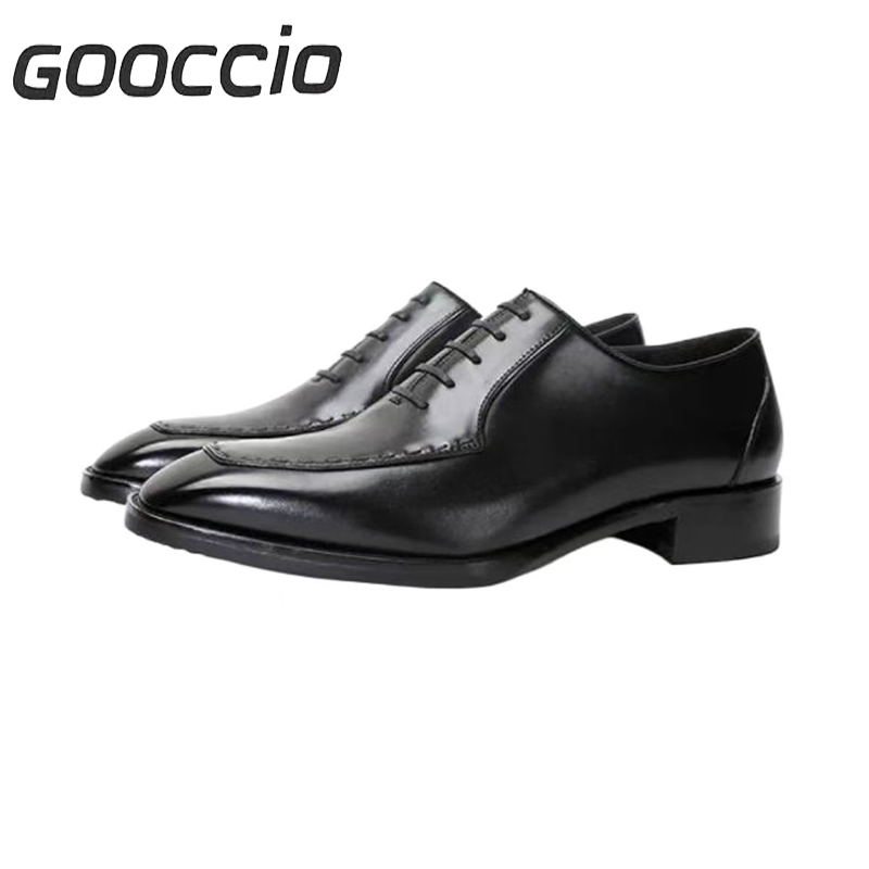 NJ197 Calf-Skin Dress Shoes/Oxford Shoes For Men  GOOCCIO   