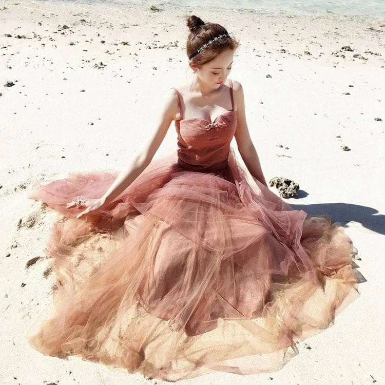 Cute Sweetheart Tulle Women Fashion Dress, Tulle Prom Dress