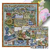 Four Seasons Of Summer-14CT Stamped Cross Stitch 40*51cm/15.75*20.08in