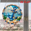 2D Flat DIY Anchor Diamond Art Pendant Double-Sided Diamond Painting Set