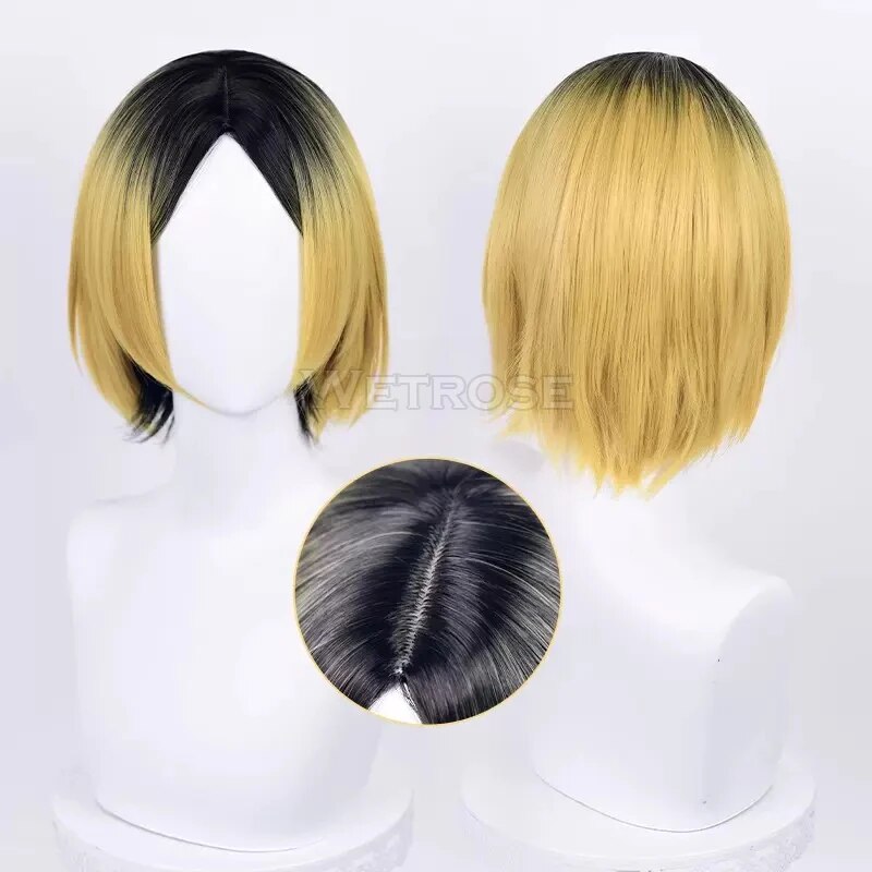 [Wetrose] In Stock Haikyuu! Kozume Kenma Oikawa Tooru Hinata Shoyo Kei Tsukishima Miya Osamu Miya Atsumu Cosplay Wig Haikyu Movie