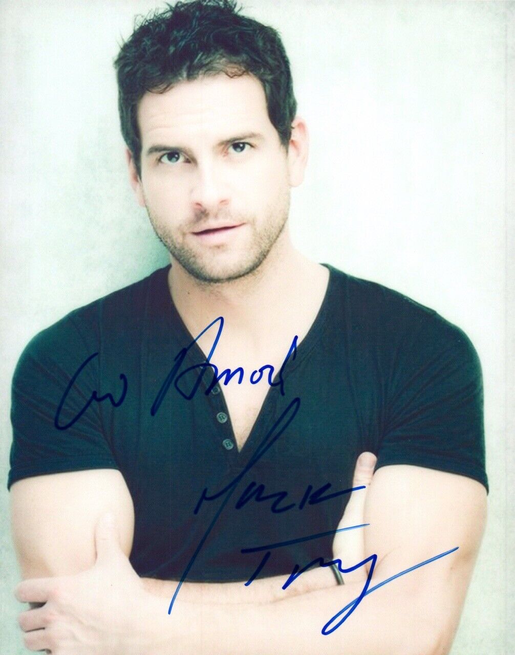 Miguel de Miguel Signed 8x10 Photo Poster painting Yo Soy Bea La Reina del Sur Actor COA