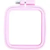 Square Embroidery Hoop Plastic Cross Stitch Hoop for Embroidery and Cross Stitch