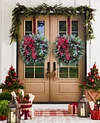 🎁 Christmas Farmhouse Red Berries Wreath🎁 all trending in 2023⭐⭐-mysite-Adracos