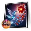 Diamond Painting-DIY Full Round Drill Bird And Flowers