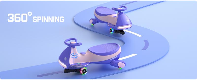 Product Introduction of FanttikRide N7 Electric Wiggle Car with Pedal, Ride on Toy 7