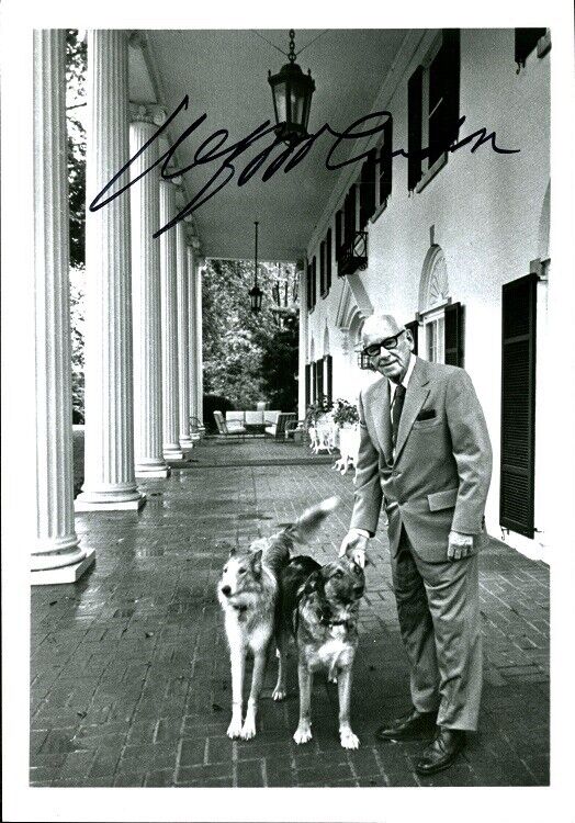 Nominee for President ALF LANDON Signed Photo Poster painting