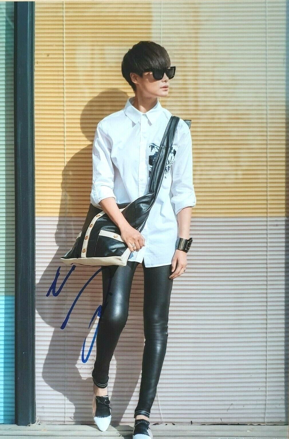 LI YUCHUN CHRIS LEE In-Person Signed Autographed Photo Poster painting RACC COA Super Girl 李宇春