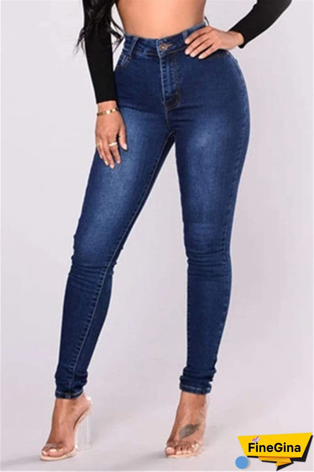 Fashion Slim High Stretch Jeans