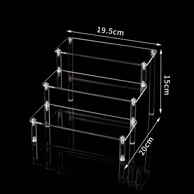 1 Piece Arylic Minimalist Transparent Jewelry Display