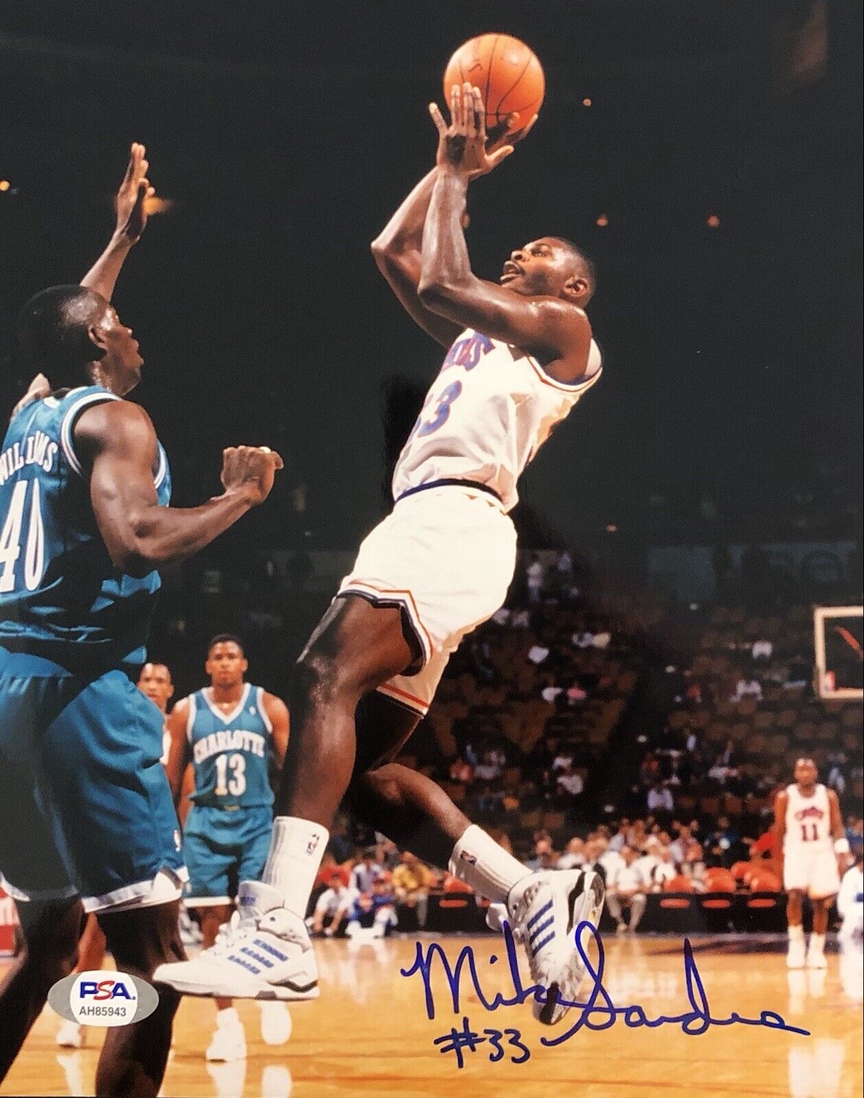 Mike Sanders Signed Autographed Cleveland Cavaliers 8x10 Photo Poster painting Psa/Dna