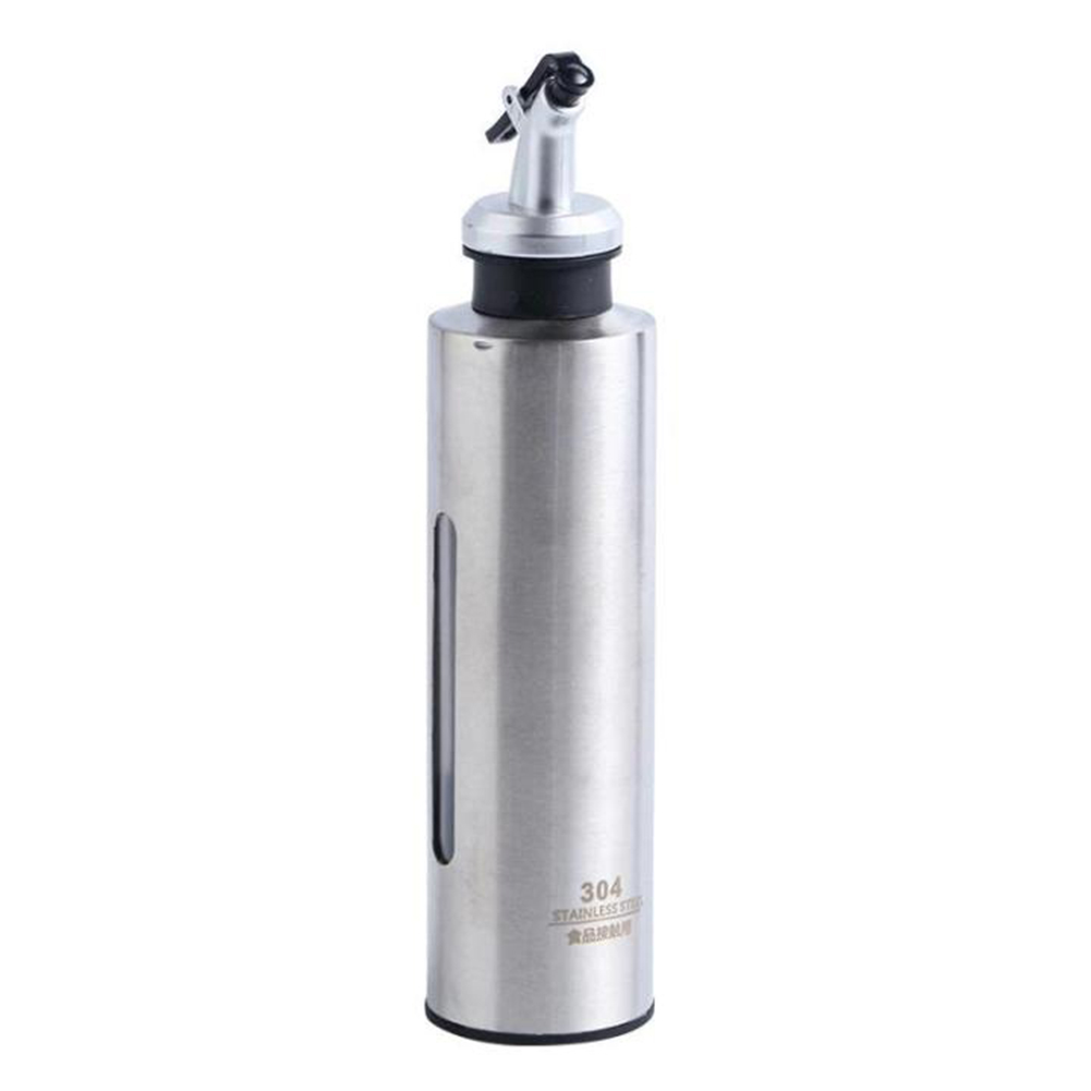 

Stainless Steel Oil Bottle Kitchen Seasoning Storage Dispenser, 501 Original