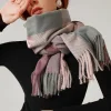 Autumn Winter Plaid Tassels Women's Shawl Scarf