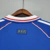 Retro 1998 France Soccer Jersey Home